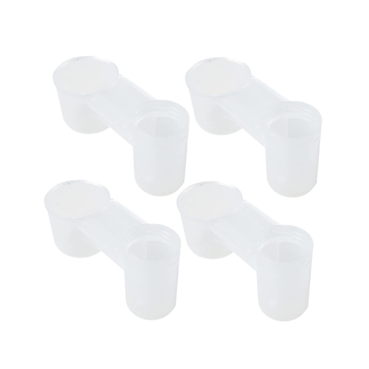 BESPORTBLE 10 Uds Bebedero De Agua para Pájaros Pantalla De Rafia Aguas De Pollo Y Alimentador Bebedero para Pájaros Bebedero Automático para Palomas Bebedero para Pájaros Taza Bebedero para