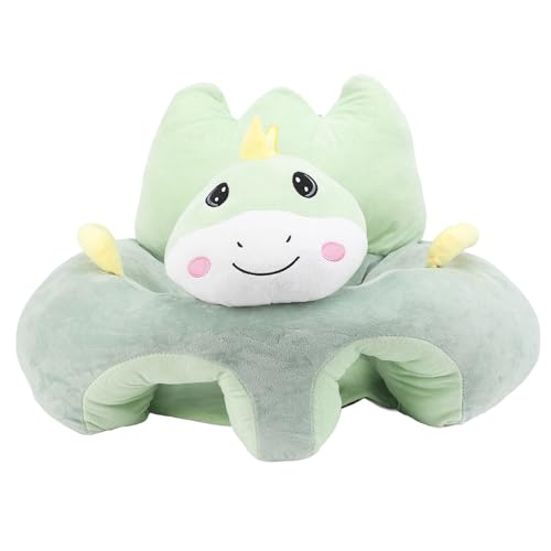Baby Floor Seat, Baby Support Seat Cute Cartoon Infant Seat Soft PP Cotton Filling Sit Me Up Baby Seat with Non Slip Bottom Soft Handles for Boys Girls