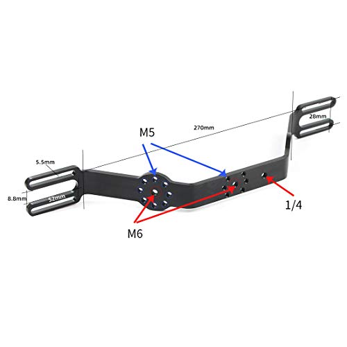 Support d'extension double poignée pour stabiliser vos vidéos de sport action sous l'eau