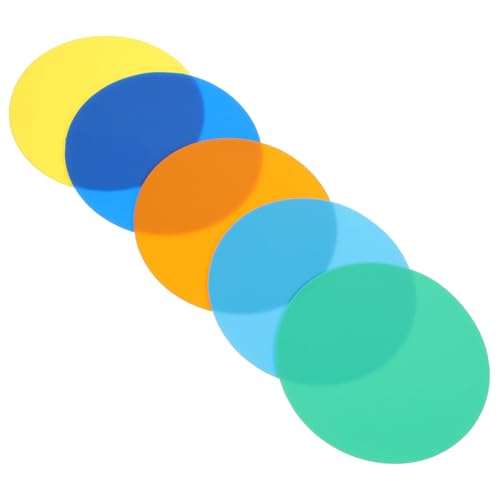 ERINGOGO Silicone Jar Opener Pads Set of 5 Opener Pads Non-Slip Coaster Heat Insulation Mat for Glasses