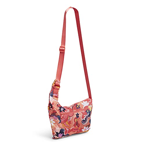 Vera Bradley Women's Recycled Lighten Up Reactive Crossbody Sling Purse2