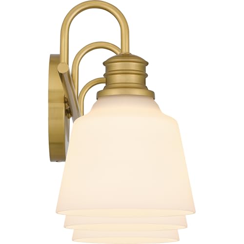 Quoizel Hinton 3-Light Aged Brass Bath Light by Quoizel - Image 4