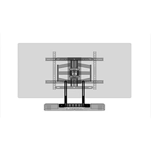 SoundXtra TV Mount Attachment for Denon Home 550 Sound Bar - Black Cover