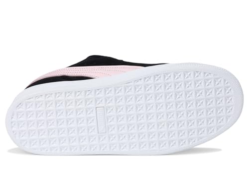 PUMA PUMA Women's Suede XL Black/Whisp of Pink 8 Medium