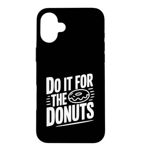 Do It For The Donuts �ʔ����H�ו��D���̃��[���A �X�}�z�P�[�X iPhone 16 Plus �p