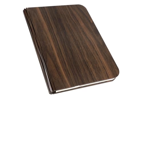 VORRINC Libro Luz LED Lámpara,Lámpara de Mesa, Forma de Libro Plegable Recargable USB Book Lamp con Batería de Litio 2000mAh, Plegable 360°, Luz de Magnética Noche