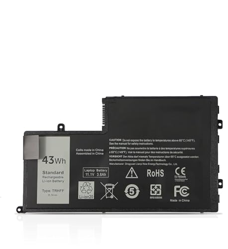 Image of TRHFF 5547 1WWHW Laptop Battery Compatible for Dell Inspiron 15-5547 5548 5545 5542 5447 Series Inspiron 14-5442 5447 Series Latitude 3450 3550 Series 01V2F6 0PD19 1V2F6 7P3X9