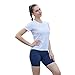 Blaward Women's UPF 50+ Swim Sun Shirts UV Protection Rash Guard Short Sleeve Lightweight Workout Tops Quick Dry Outdoor Tee