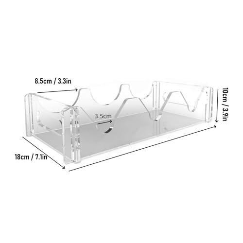 Soporte para 3 Botellas de Vino Acrílico Transparente miniatura 2