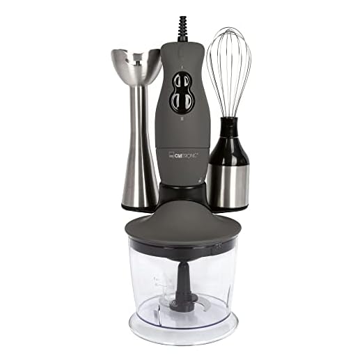 Clatronic SMS 3777 0.7 L Immersion blender 400 W Stainless steel, Titanium