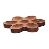 FONDOTIN Eierablage Aus Holz Eier Holz Servierschale Eierschalen Ei-Organizer-Fach Süße Eierablage Eierplatte Eierhalter Zum Campen Eierhalter Teuflisches Eierfach Eierplatten Hölzern Khaki