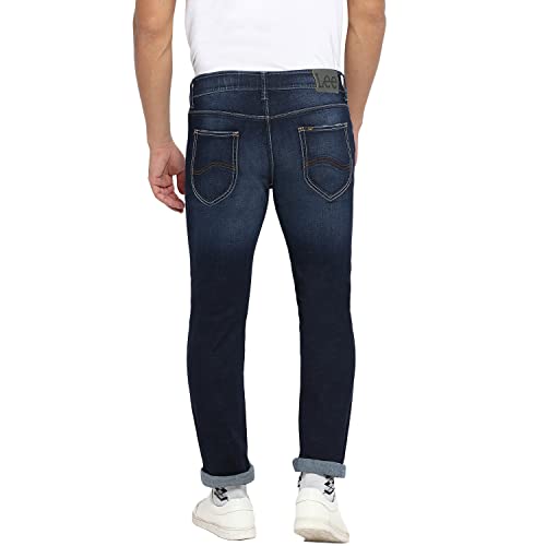 Image of Lee Men's Travis Slim Fit Mid-Rise Jeans