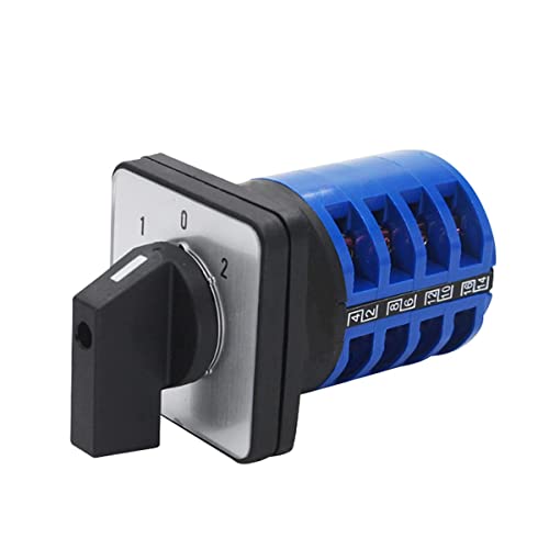Image of TOP-VIGOR Universal Rotary Cam Selector,Changeover Switch,Changeover Selector Switch LW26-32/4 380V 32A 3 Positions 16 Terminals