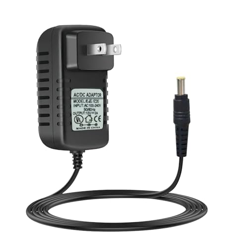 Compatible with Digital Piano Keyboard Casio Privia PX-160 AD-A12150LW AD-A1215LW PX-130 PX-350 CDP-120 CTK-6200 CTK-6300 CTK-7200 Power Adapter-SDUMY