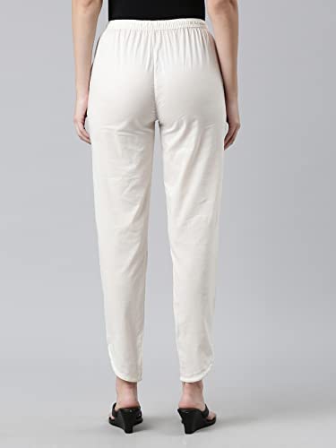 Image of GO COLORS Women Mid Rise Cotton Dhoti Pant