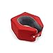 happy time U-förmige Nackenkissen Fit für Reise Auto Nackenkissen Halsschützer Kissen Pad Memory Foam Comfort Comfort Lindere Schmerzkissen 7018 (Color : Red)