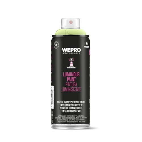 Montana Colors MTN Pro Pintura Fotoluminiscente Base Agua Spray 400ml Paquete de 1