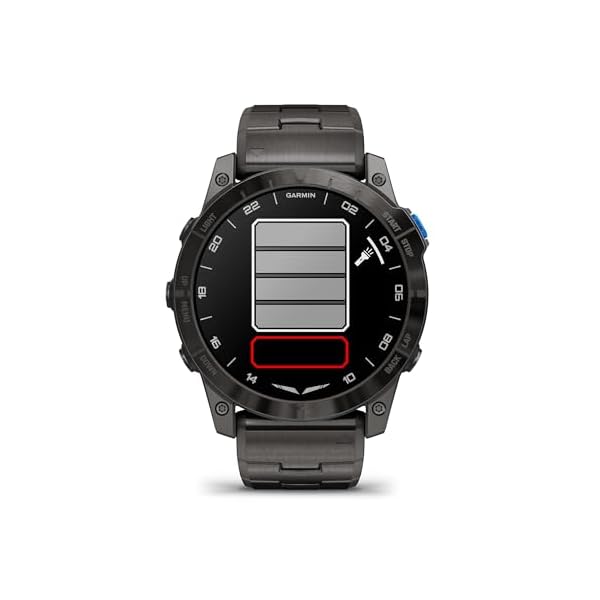 Garmin D2™ Mach 1 Pro, Aviator Smartwatch with GPS Moving Map, Aviation Weather, Health and Wellness Features, AMOLED Display, and Built-in Flashlight - Image 3
