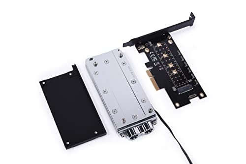 Image of Alphacool Core M.2 NVMe PCIe 4.0 Liquid Cooler (13079)