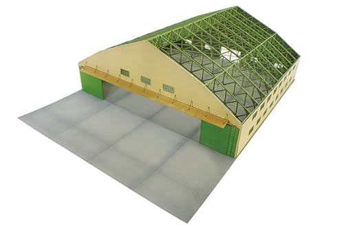 Hangar japonais en bois maquette plastique : fini les décors plats sans vie