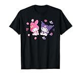 Sanrio Kuromi and My Melody Berries T-Shirt, Small, Black