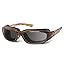 Brown Stripe Tortoise Frame/Polarized Gray Lenses