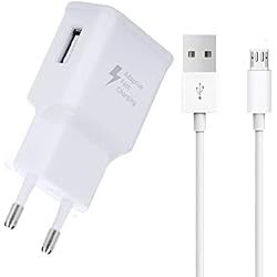 Cargador Nokia Usb PH26 Cargador rápido 3 A + cable USB para Nokia 1.4 - Cargador ultra potente 3 A con cable micro USB - Transferencia de datos ultrarrápida