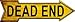 Dead End Novelty Mini Metal Arrow MA-154
