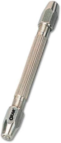 Ozar APV-0153 Steel (100mm) Double End Pin Vise (Gold , Pack of 3)