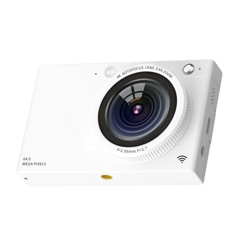 Objectif 4K autofocus appareil photo numérique HD CCD 64MP vidéo de poche