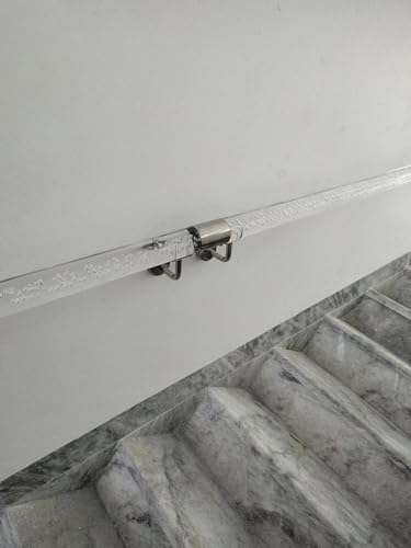 Rambarde murale en acrylique transparent escalier intérieur - 7