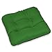 SuperKissen24. Coussin pour Chaise, Siège, Banc de Jardin, Canapé - Lot de 6 Coussins 45x45 cm - Bain de Soleil - Intérieur/Extérieur – imperméable - Vert