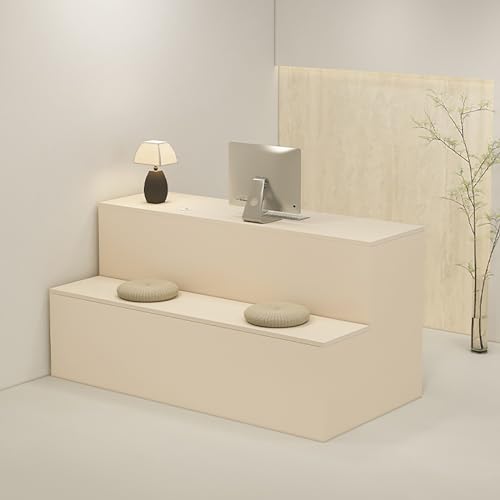 Mostrador de madera con cajón y armario con cerradura para supermercado y tienda de conveniencia