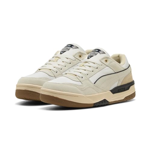 Image of PUMA Men's Rebound Retro Shoes, Canvas-Vapor Gray-Gum AH25, 13