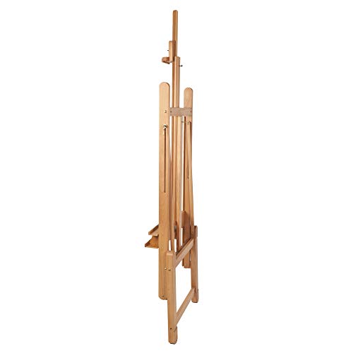 Mabef Artist Plus Studio Easel (Mbm-07D), Natural Beechwood #TOP4