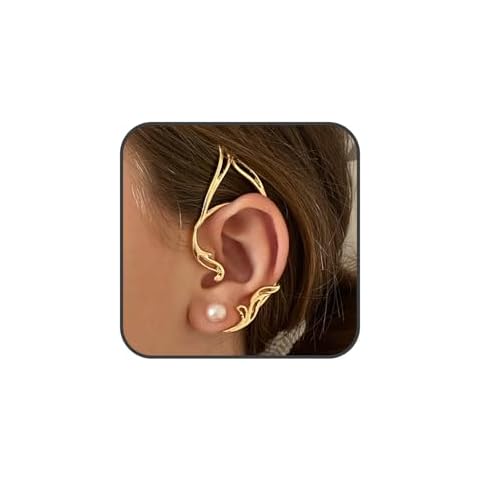 Quizzhe Gothic Elves Ear Cuffs Cover