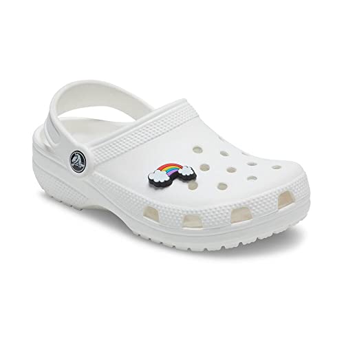 Image of Crocs Jibbitz Rainbow Shoe Charms | Jibbitz, Rainbow with Clouds, Small