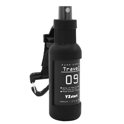 Pequeño Viaje En Botella De Spray | Botella De Refresco De Viaje Vacío 50 Ml | Polvo De Perfume Recargable Con Bomba Cater | Compacto Y A Prueba De Descanso, Fácil De Limpiar, Ideal Para Aventuras Y V