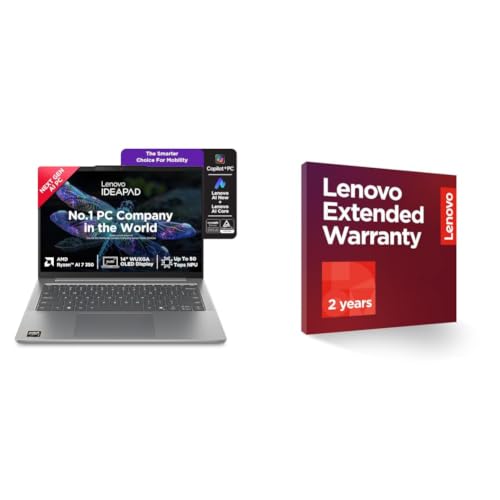 Image of Lenovo IdeaPad Slim 5 AMD Ryzen AI 7 350 (24GB RAM /1TB SSD /14 (35.5cm) /WUXGA OLED AI Now /Copilot+ PC /Windows 11 /MSO 365 2 Year Onsite Warranty + Accidental Damage Protection