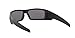 Oakley Men's Gascan Rectangular Sunglasses, Matte Black /Grey, 60mm