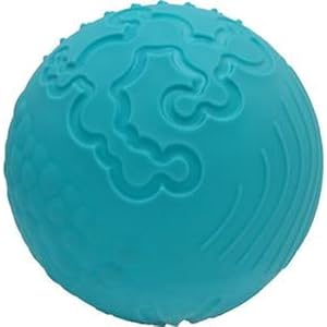 Edushape Sensorischer Textur-Ball Türkis – Ø17 cm