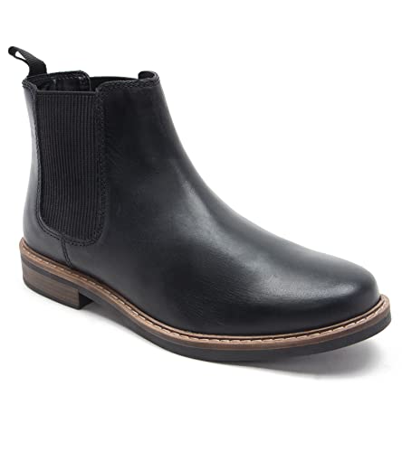 Thomas Crick Men's 'Bamford' Formal Chelsea Boots, Classic, Comfortable and