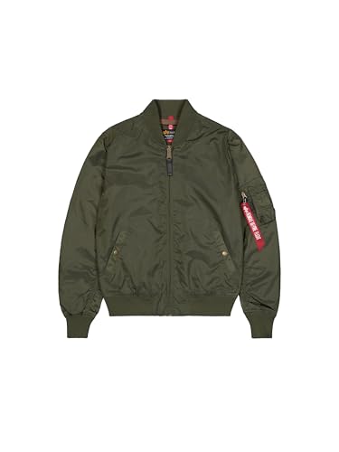 Alpha Industries Herren Jacke MA-1 TT, Grün (Dark Green 257), X-Large