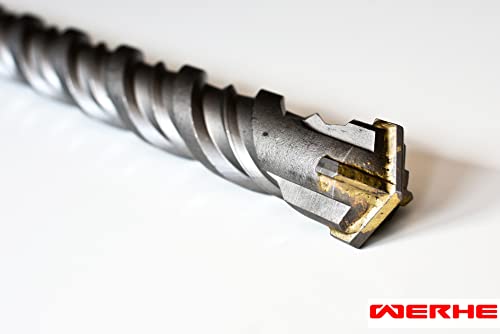 Professional SDS Plus Masonry Drill Bit, Concrete Drill Bit, 32 x 600 mm, SDS Plus 32x600 - Image 4