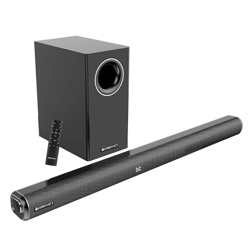 Zebronics Zeb-JUKEBAR 6000DWS PRO, 160W Multimedia Soundbar With Wireless Subwoofer Supports HDMI(ARC), Optical Input, AUX, Wireless BT & USB For Rs. 6999 @ 72 % Zebronics Zeb-JUKEBAR 6000DWS PRO, 160W Multimedia Soundbar With Wireless Subwoofer Supports HDMI(ARC), Optical Input, AUX, Wireless BT & USB For Rs. 6999 @ 72 %