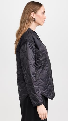time is now quilted jacket | black4