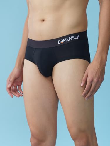 DAMENSCH Men's Regular Fit Solid Brief