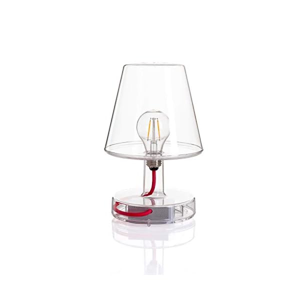 Fatboy Transloetje Lamp Rechargeable Portable LED Table Light, Transparent