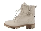 MUSTANG Bottines Femme 15M0322001, Pointure:38 EU, La Couleur:Beige