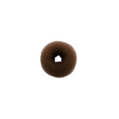 Ciambella per Chignon Castano - Diametro 8mm